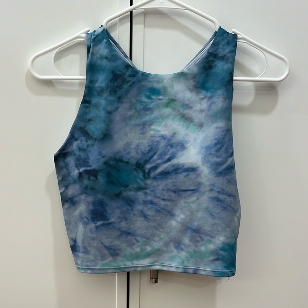 NWT Athleta Conscious Crop Printed D-DD+